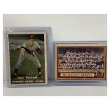 LOT OF 2 1957 TOPPS MLB CARDS #150 BOB FRIEND