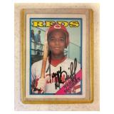 1988 TOPPS MLB CARD TERRY MCGRIFF AUTOGRAPHED
