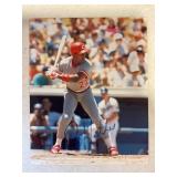 MLB CARD - BILLY HATCHER AUTOGRAPHED