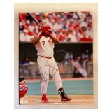 MLB CARD KEVINMITCHEL #7 AUTOGRAPHED
