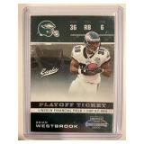 NFL SILVER CARD #25 / 199 BRIAN WESTBROOK 2007