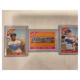 LOT OF 3 1966 TOPPS MLB CARDS #364 NATE OLIVER