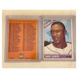 LOT OF 2 1966 TOPPS MLB CARDS #444 TOPPS BASEBALL