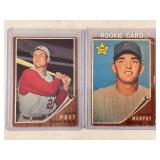 LOT OF 2 1963 TOPPS MLB CARDS # 148 WALLY POST (ST