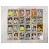 LOT OF 24 1982 MLB GALASSO 1961 WORLD CHAMPIONS