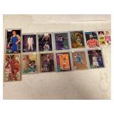 LOT OF 13 NBA CARDS MIXED YEARS - ROOKIES