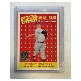 1996 TOPPS MLB CARD #487 MICKEY MANTLE AMERICAN