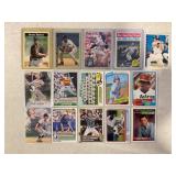 LOT OF 15 MLB PACK - TY COBB (TOP)