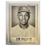 1960 LEAF MLB CARD #18 JIM GILLIAM LOS ANGELES