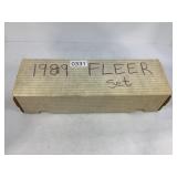 1989 FLEER SET MLB CARDS - 660 CARDS & 5 STICKERS