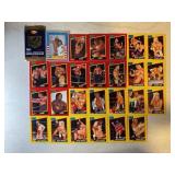 1996 GREG MADDUX MLB CARD W/ BONUS 26 WCW CARDS -