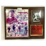 MLB YEAR ONE WITH ST LOUIS MARK MCGWIRE PLAQUE