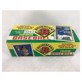 1989 MLB CARDS FACTORY SEALED SET OF 484 COMEBACK
