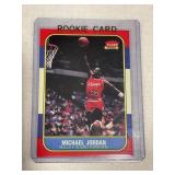 1986 FLEER NBA CARD #57 OF 132 MICHAEL JORDAN