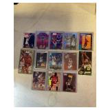 LOT OF 13 NBA CARDS MIXED YEARS - ROOKIES