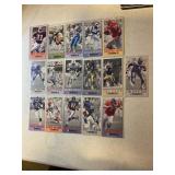 LOT OF 16 1993 NFL GAMEDAY METCALF