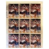LOT OF 9 NBA HARDAWAY PAGE OF CARDS