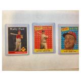 1958 TOPPS MLB CARD #387 WALLY POST (ST HENRY, OH)