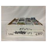 MONSTER BOX LOT OF 3,200 NBA & NFL CARDS - NEW