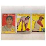 1958 TOPPS MLB CARD #3 ALEX KELLNER KANSAS CITY