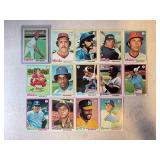 LOT OF 14 1978 TOPPS MLB CARDS - REDS (TOP)