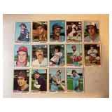 LOT OF 14 1978 TOPPS MLB CARDS - TOM MURPHY (TOP)