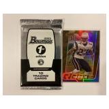 NFL BOWMAN ELLIS HOBBS #89 GOLD #159 / 199 &