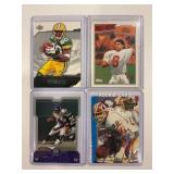 LOT OF 4 NFL CARDS - JIM LACHEY, ST HENRY OH,