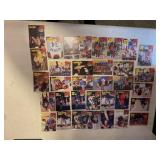 LOT OF 34 BLUE CHIPS CARDS