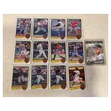 LOT OF 13 2017 DONRUSS MLB PACK