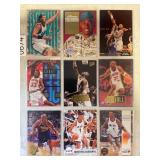 LOT OF 9 NBA ROOKIES - MOURNING DP2