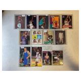 LOT OF 13 NBA CARDS MIXED YEARS - ROOKIES