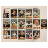 1983 TOPPS NFL BROWNS SET