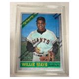 1996 TOPPS MLB CARD #1 WILLIE MAYS GIANTS - SEALED