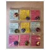 LOT OF 9 MLB CARDS FUN FOODS COMPANY - RIPKEN -