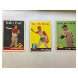 1958 TOPPS MLB CARD #387 WALLY POST (ST HENRY, OH)