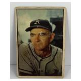 1953 BOWMAN MLB CARD #95 WALLY MOSES - COACH