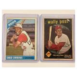 1966 TOPPS MLB CARD #370 REDS & 1959 TOPPS MLB