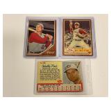 LOT OF 2 1962 TOPPS MLB CARDS - #148 WALLY POST &
