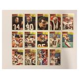 1987 NFL BENGALS TEAM SET