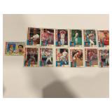 LOT OF 13 1982 TOPPS MLB REDS CARDS