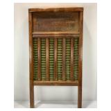 NATIONAL WASHBOARD CO. NO. 530 BRASS WASHBOARD
