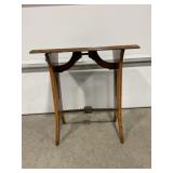 OAK SIDE TABLE / WRITING DESK - 27" X 16" X 29"