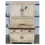 HOOSIER SELLERS KITCHEN CABINET - 40" X 24" X 68"