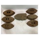 LARGE LOT OF SAD IRONS