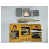 ZIPPO AND OTHER LIGHTERS, DURHAM DUPLEX SAFE RAZOR