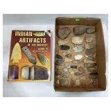 LARGE LOT OF NATIVE AMERICAN ARTIFACTS AND INDIAN