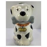 NICEWELL DALMATION COOKIE JAR - 11" TALL