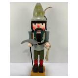 15" WOODEN NUTCRACKER MINER