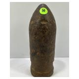 CIVIL WAR ERA OR WORLD WAR ARTILLERY SHELL - 8"